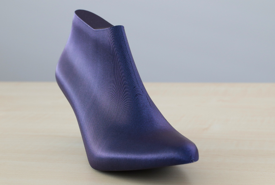 3D výtisk boty z PLA materiálu